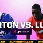 Luton Town với Everton