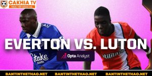 Luton Town với Everton