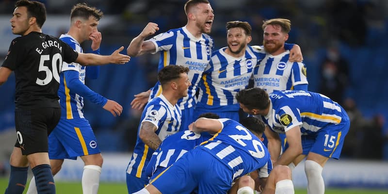 Dự đoán kèo trận đấu giữa Brighton & Hove Albion & Manchester City